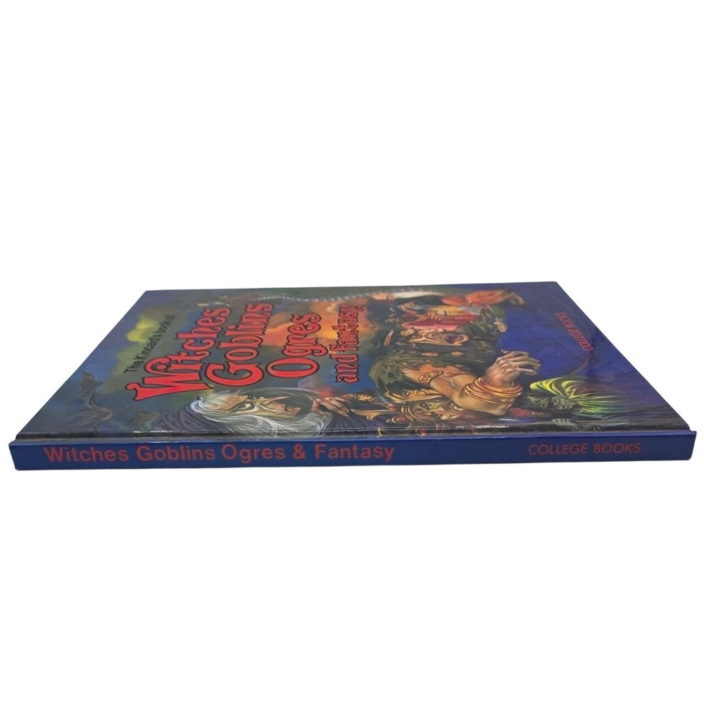 Vintage 1980 Kincaid's Book of Witches Goblins Ogres and Fantasy Hardcover